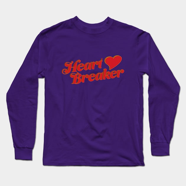 Heart Breaker Long Sleeve T-Shirt by LahayCreative2017